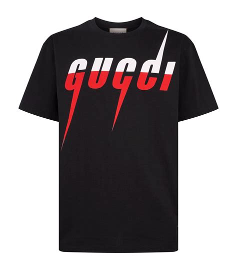 gucci mens t shirt logo|Gucci t shirt outlet price.